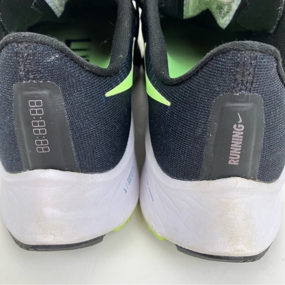 Nike Air Zoom Pegasus 37 Running Shoes Black/Valerian/Blue/Ghost Green Sz 7.5 - Picture 14 of 16